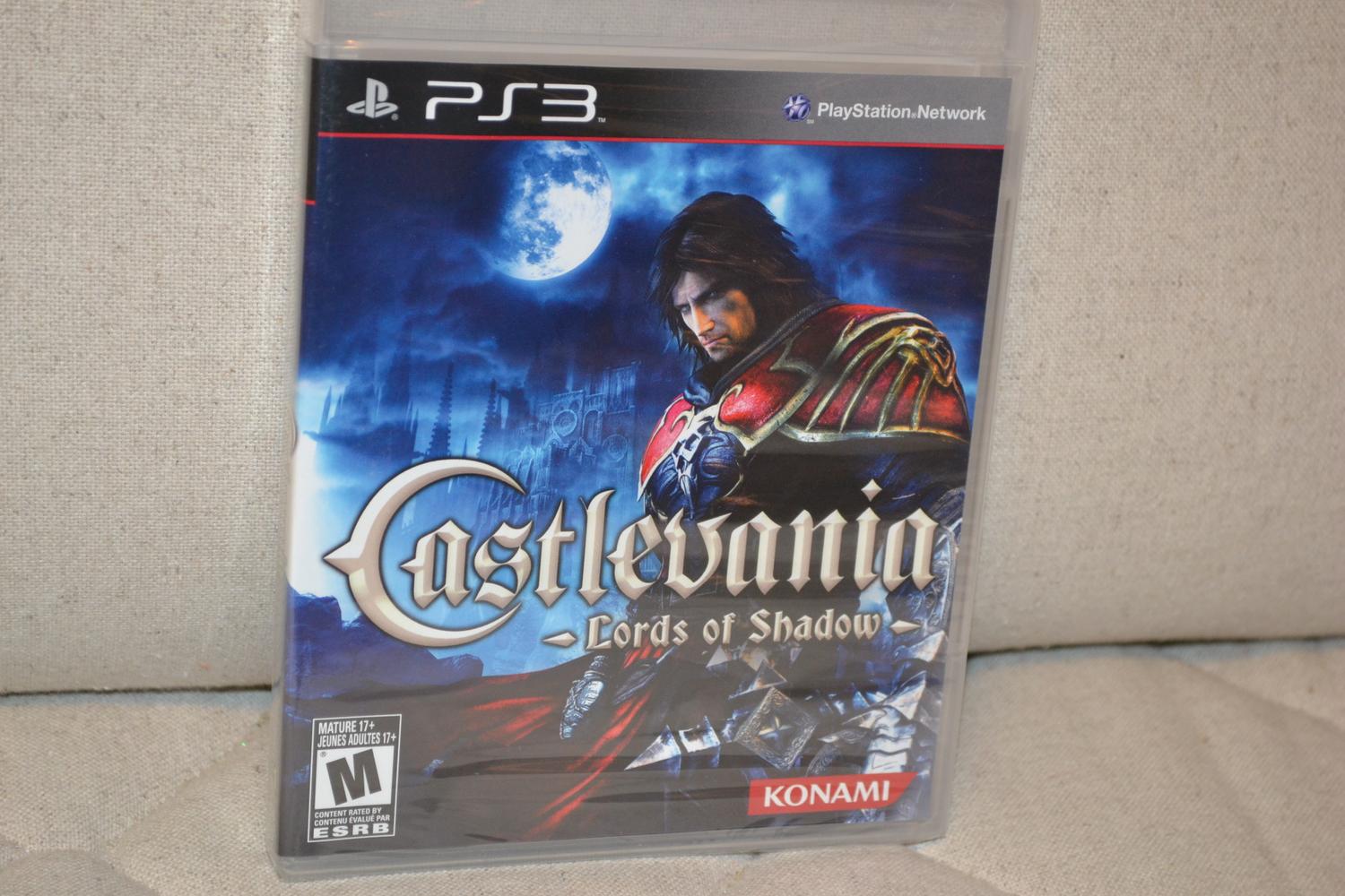 Castlevania Lords of Shadow PS3 Playstation 3 NTSC Ny Inplastad