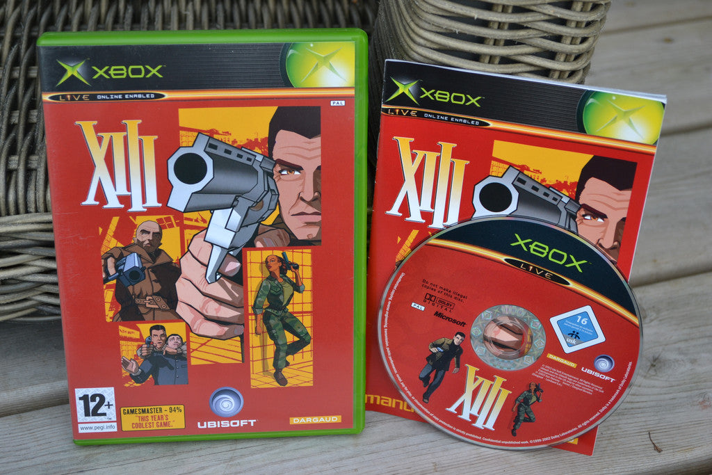 XIII XBOX Komplett Fint Skick