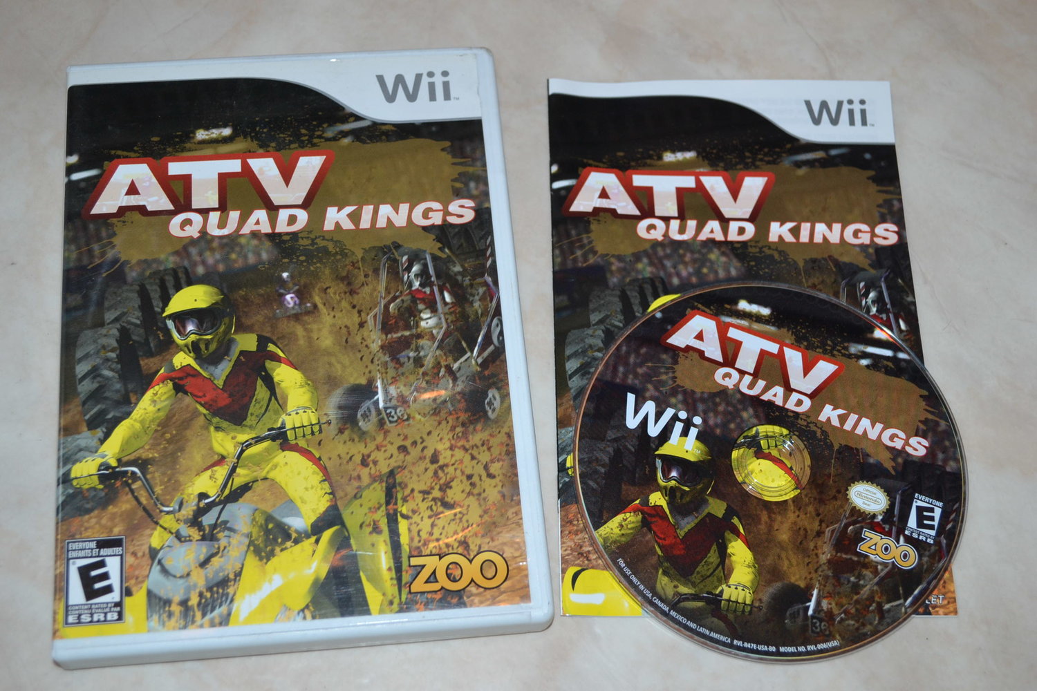 ATV Quad Kings Wii Nintendo Komplett Fint Skick