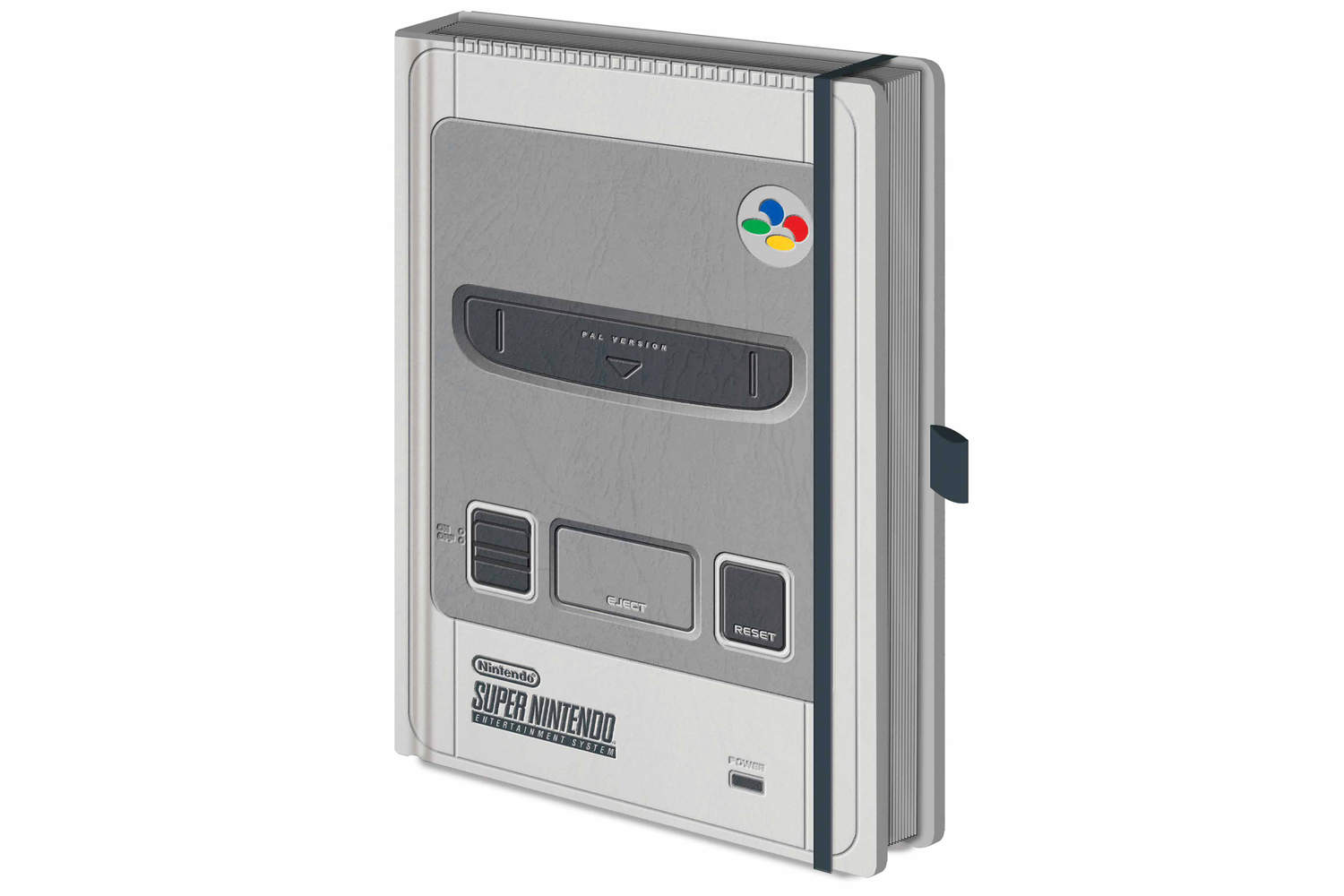 Nintendo SNES Premium A5 Notebook Anteckningsbok Retro 21*14,5cm Ny