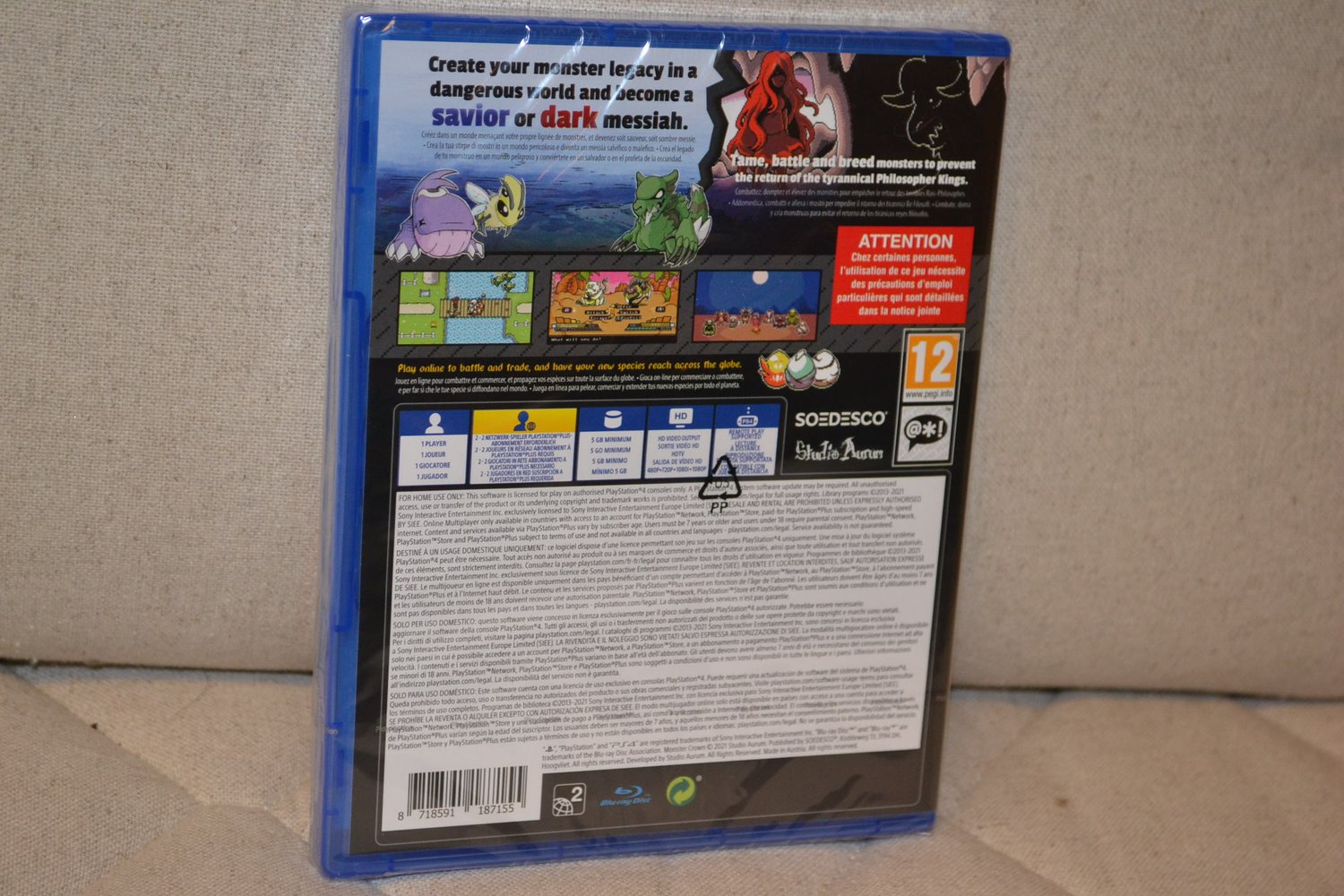Monster Crown PS4 Playstation 4 Ny