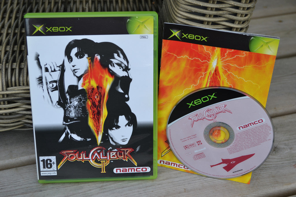 SoulCalibur II 2 XBOX Komplett Fint Skick