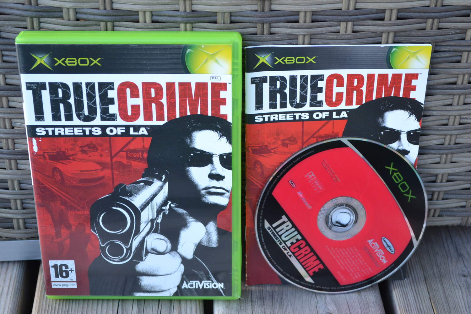 True Crime: Streets of LA XBOX Komplett Fint Skick