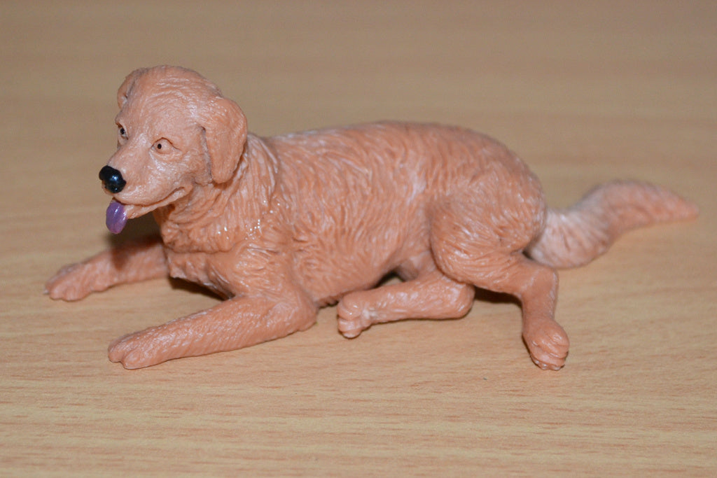 Golden/Labrador Retriever Brun Hund 7cm Lek/Prydnad/Present