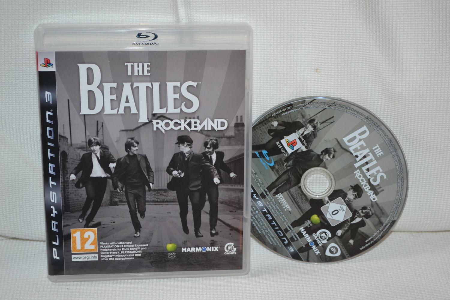 The Beatles Rock Band PS3 Playstation 3 (Utan Manual) Fint Skick