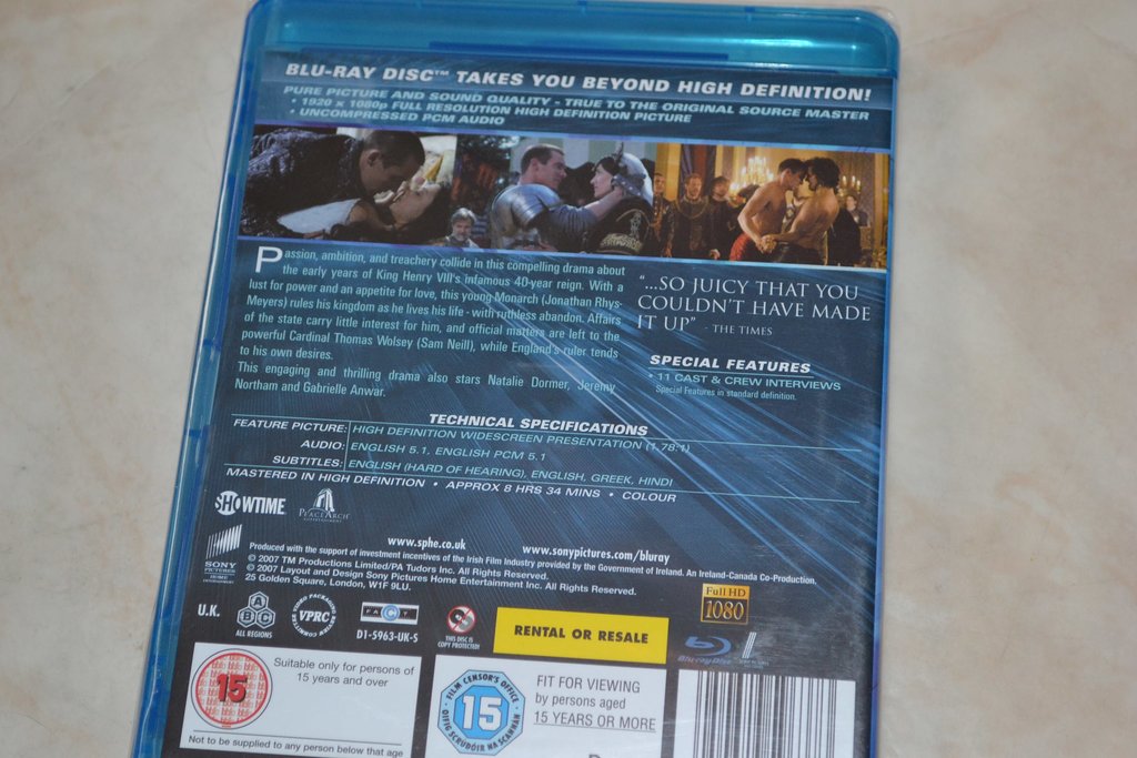 The Tudors Complete First Season, Säsong 1 (2007) Film Blura