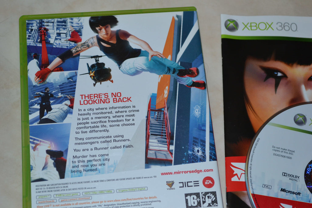 Mirror's Edge Xbox 360 Komplett Fint Skick