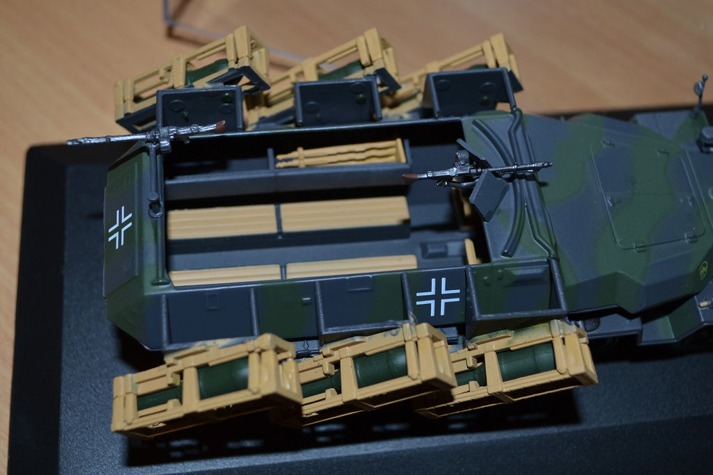 SD.KFZ.251/1 C WURFRAHMEN 1942 1:72 WW2 Tysk Pansarvagn DeAgostini Ny