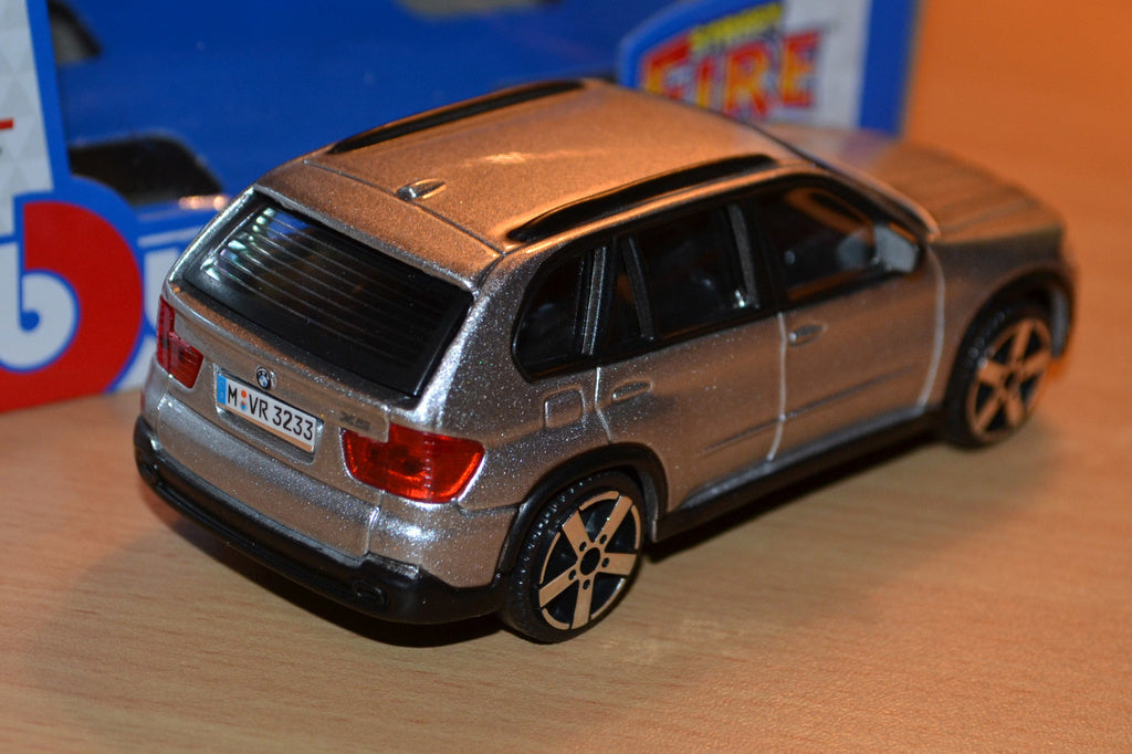 Bmw X5 2007 Grå 1:43 Burago Ny
