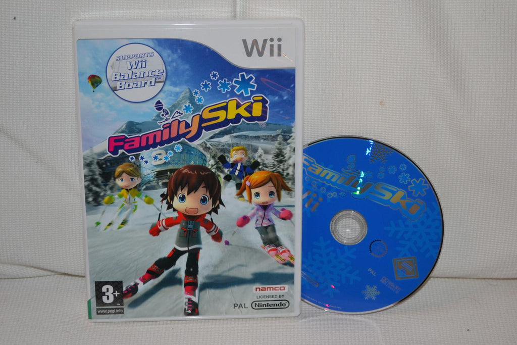 Family Ski Wii Nintendo (Utan Manual) Fint Skick