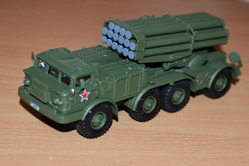 Bm-27 Uragan ca 1:72 Sovjet Militärfordon Missil DeAgostini Ny