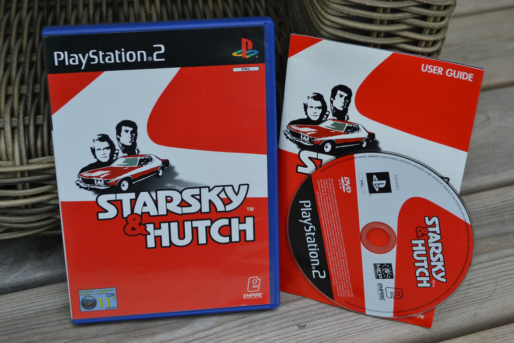Starsky & Hutch PS2 Playstation 2 Komplett Fint Skick