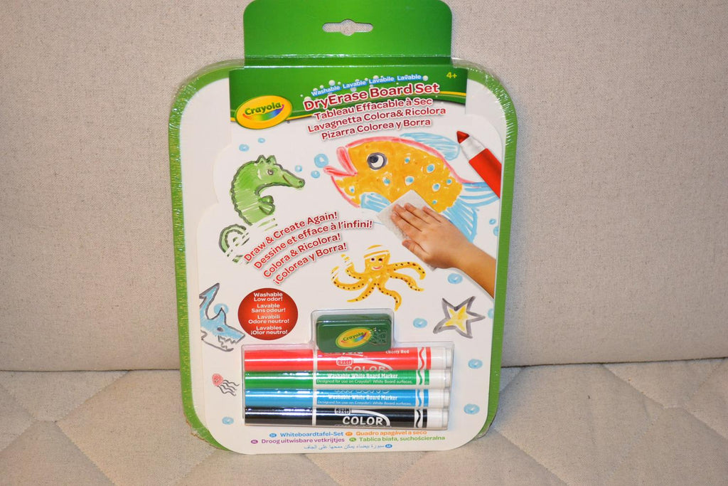Whiteboard m. 4st Pennor Barn DryErease Crayola Set Ny