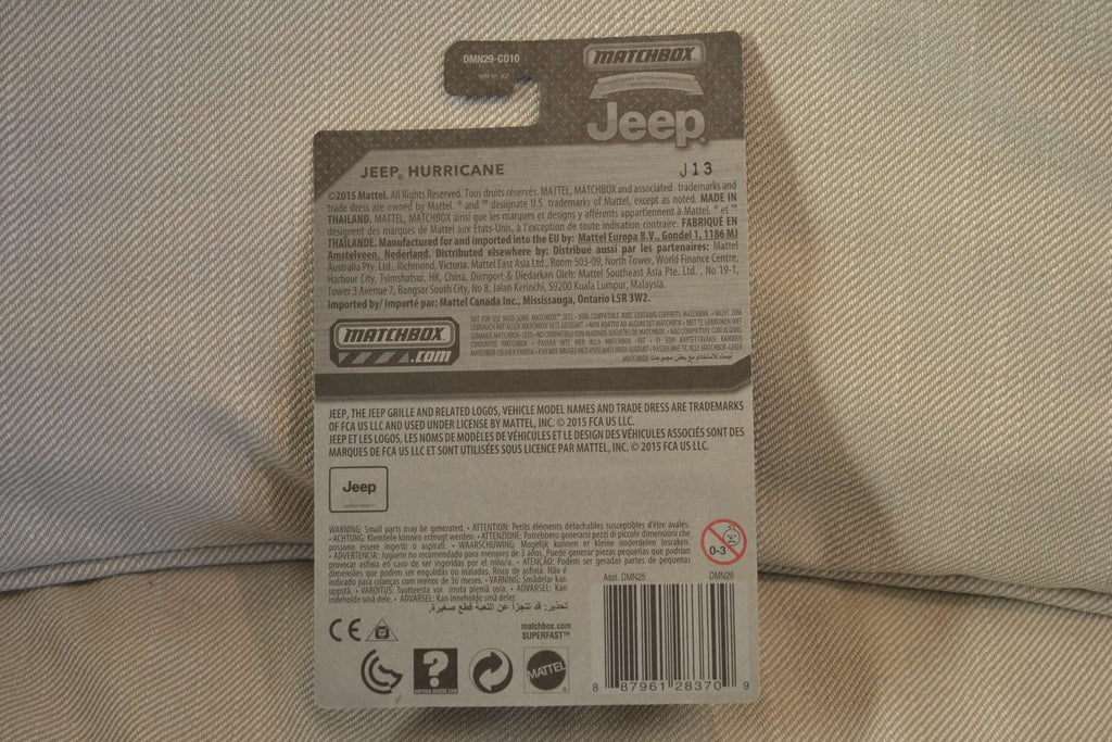 Jeep Hurricane (Matchbox 1:64) "Jeep 75th anniversary Series