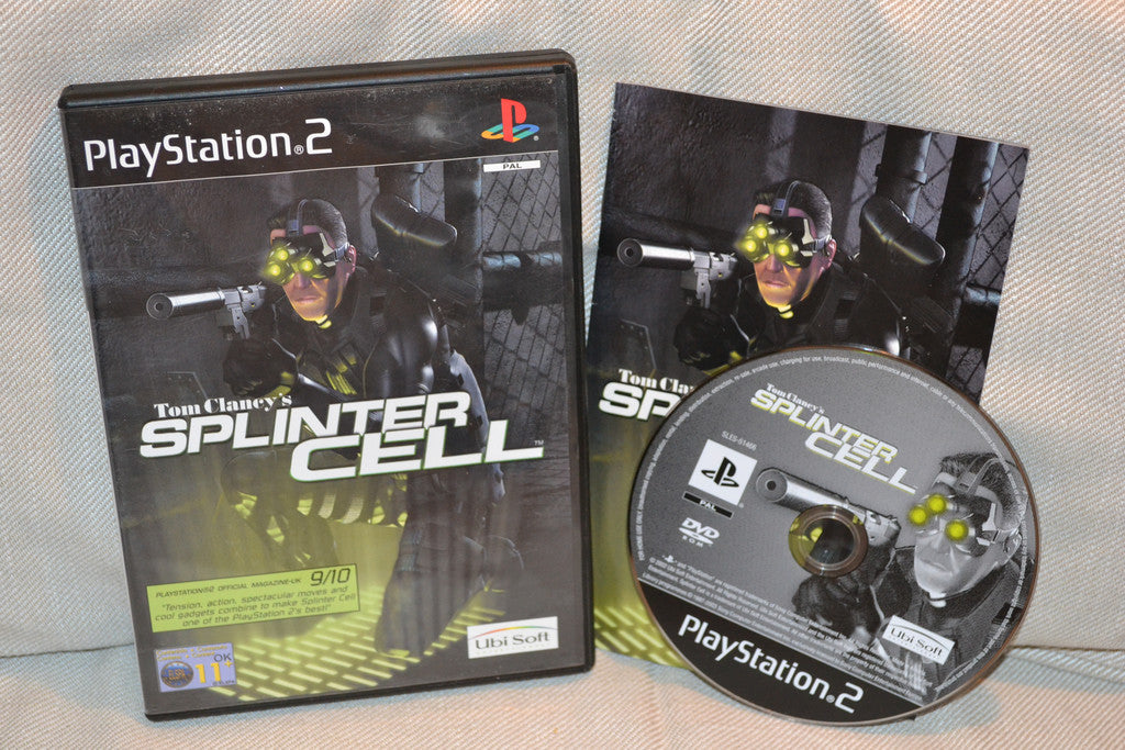 Tom Clancy's Splinter Cell PS2 Playstation 2 Komplett Fint Skick