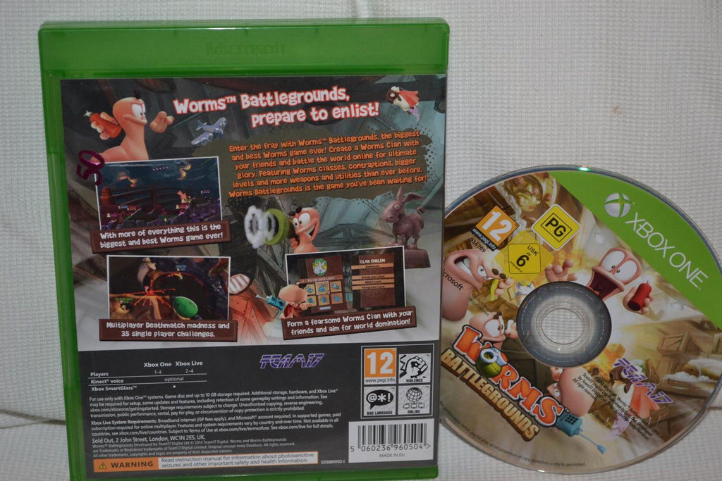 Worms Battlegrounds Xbox One Fint Skick