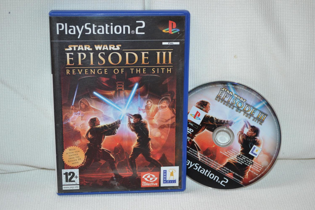 Star Wars: Episode III 3 Revenge of the Sith PS2 Playstation 2 (Utan Manual) Fin