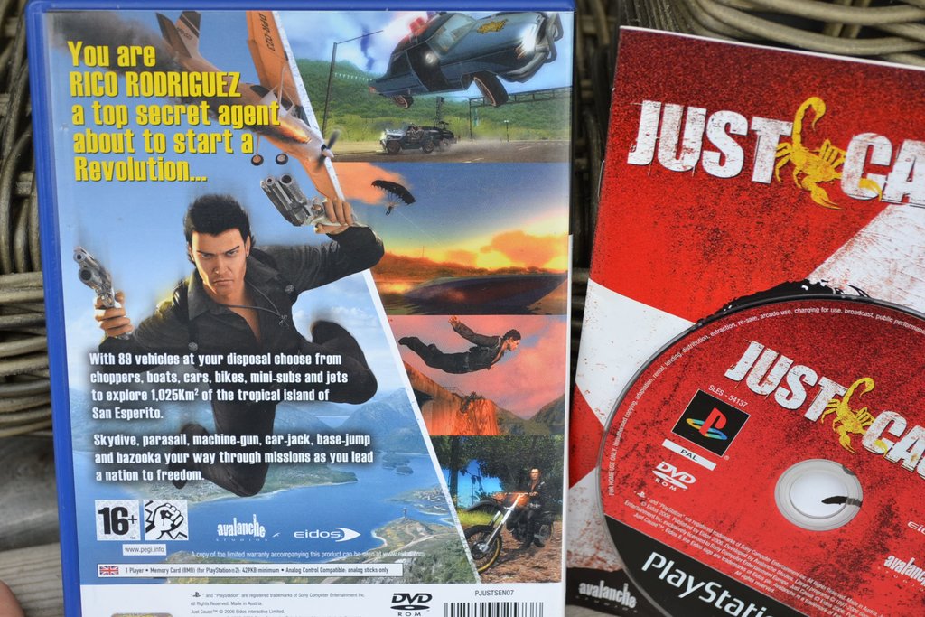 Just Cause PS2 Playstation 2 Komplett Fint Skick