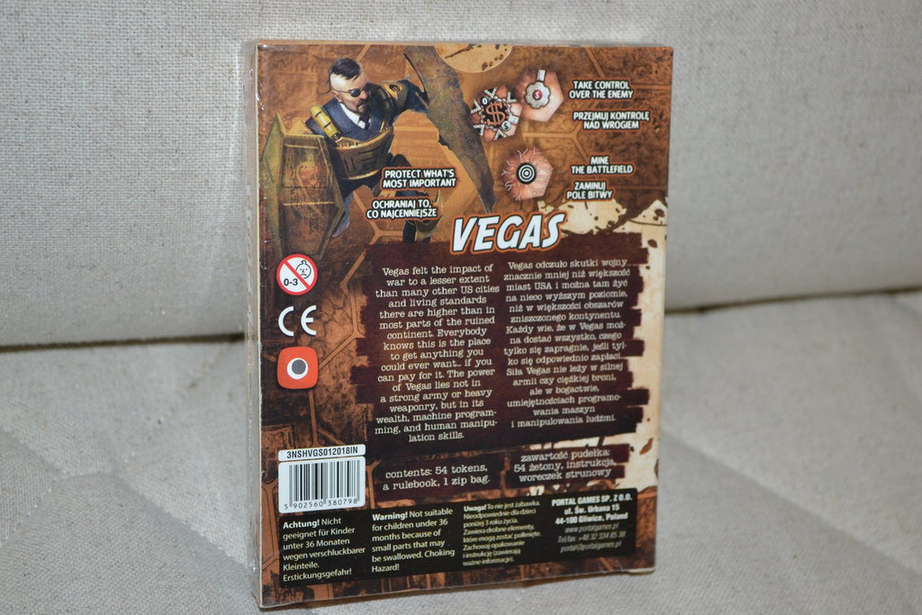 Neuroshima Hex 3.0 Vegas (ENG) Expansionspaket Ny