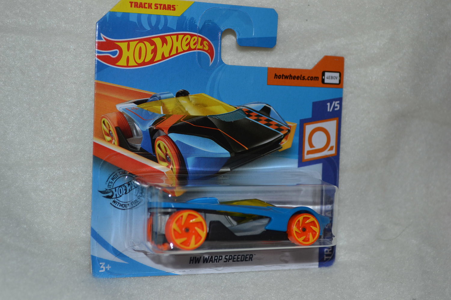 Warp Speeder Blå/Orange 1:64 Hot Wheels (2020) HW 6-8cm Ny