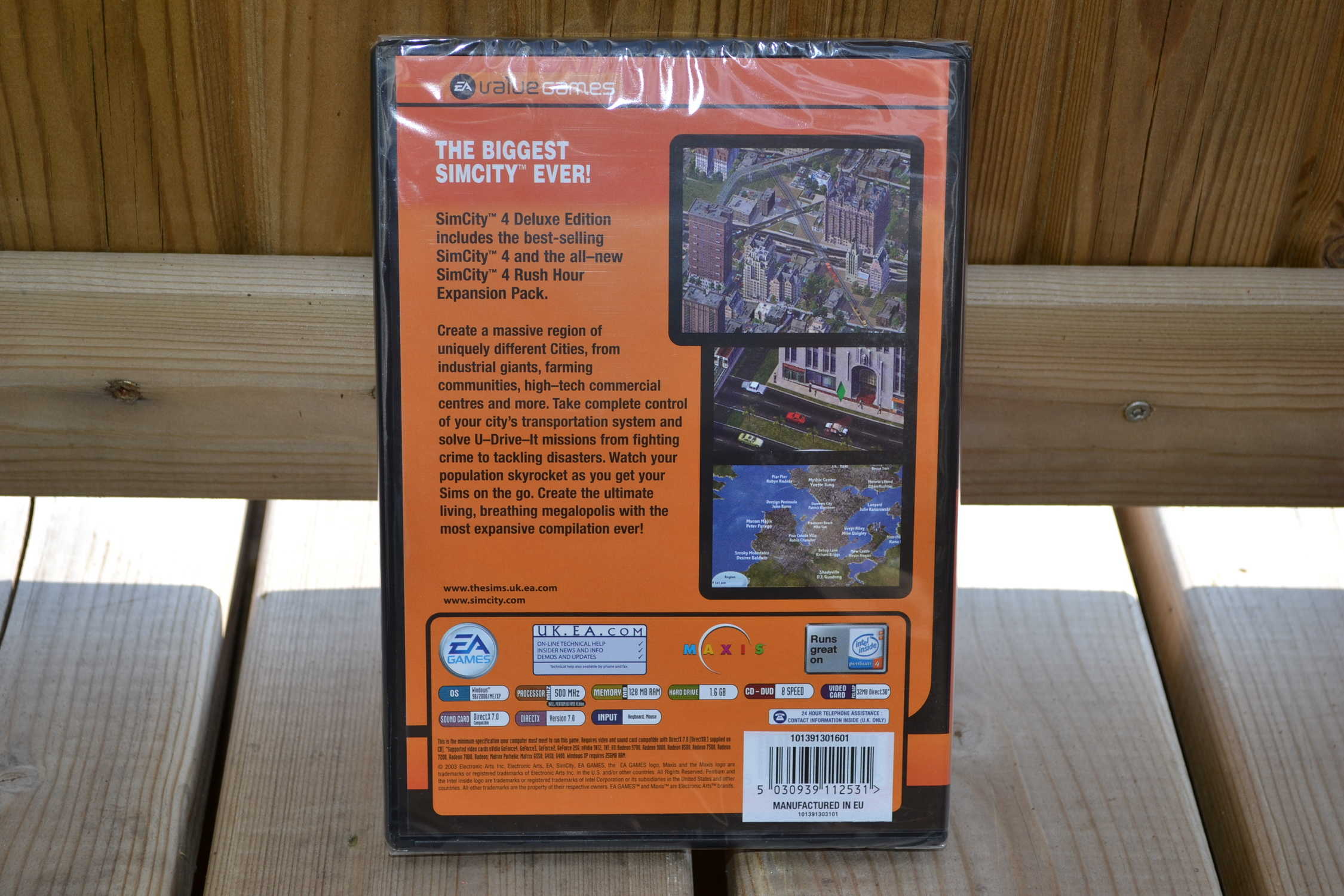 SimCity 4 Deluxe Edition PC Sim City 4 Ny Inplastad