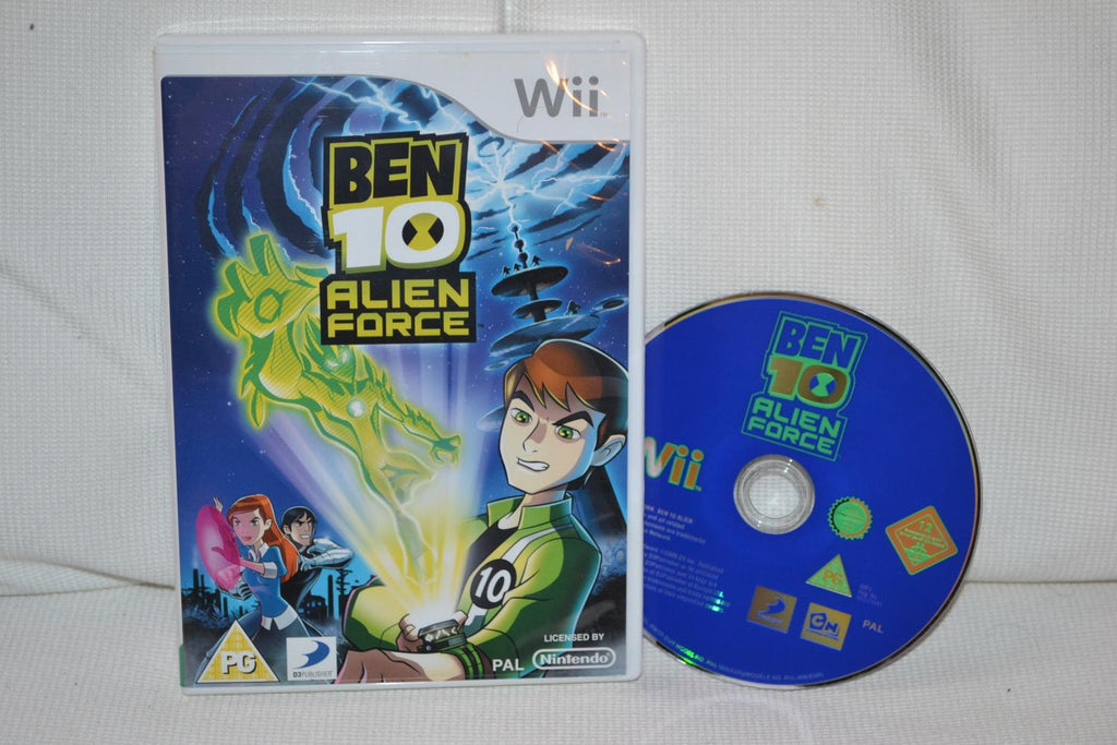 Ben 10 Alien Force Wii Nintendo (Utan Manual) Fint Skick