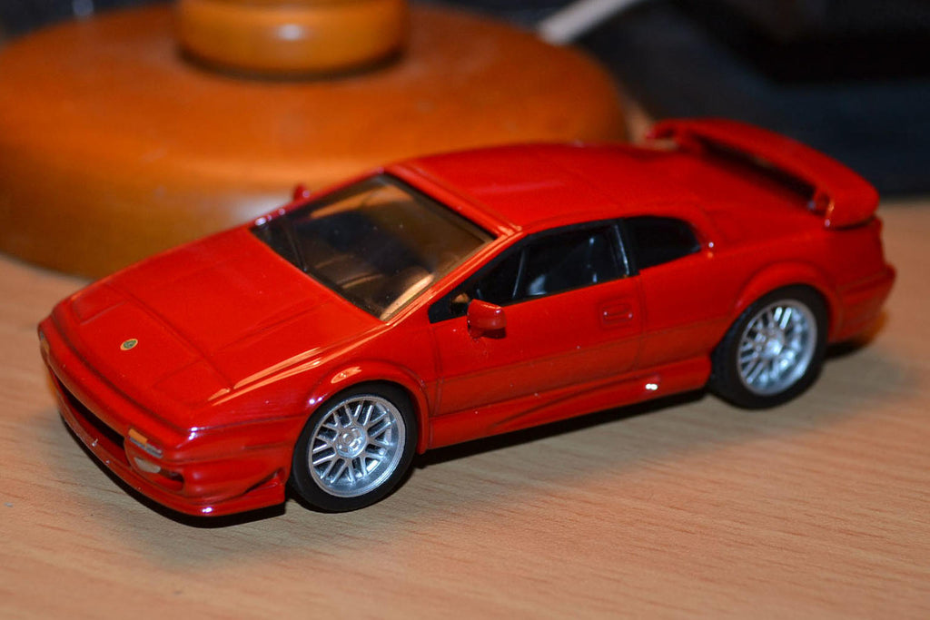 Lotus Espirit V8 1:43 DeAgostini Röd Metallic Ny
