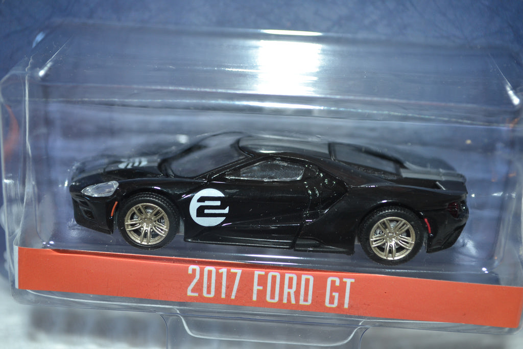 2017 Ford GT Svart 1:64 Greenlight (Ford GT Heritage Series