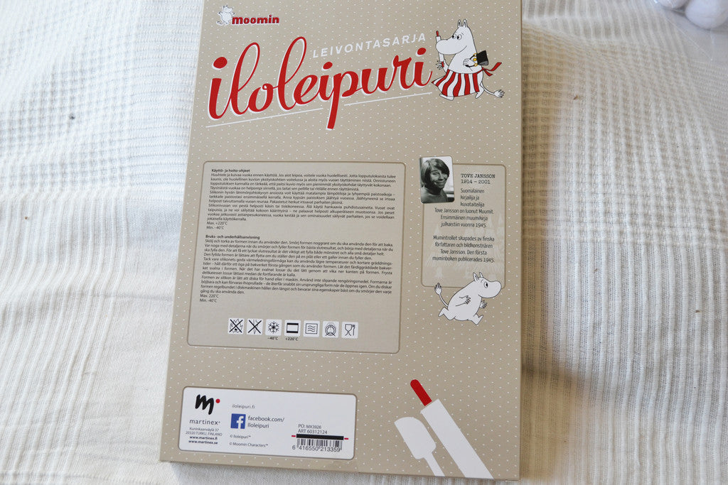 Mumin Figurform av Silikon (För Bakverk, Kakor mm) Ugn Matla