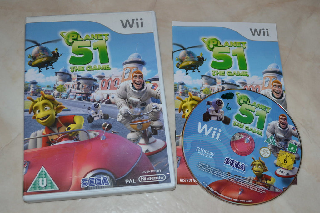 Planet 51 The Game Wii Nintendo Komplett Fint Skick