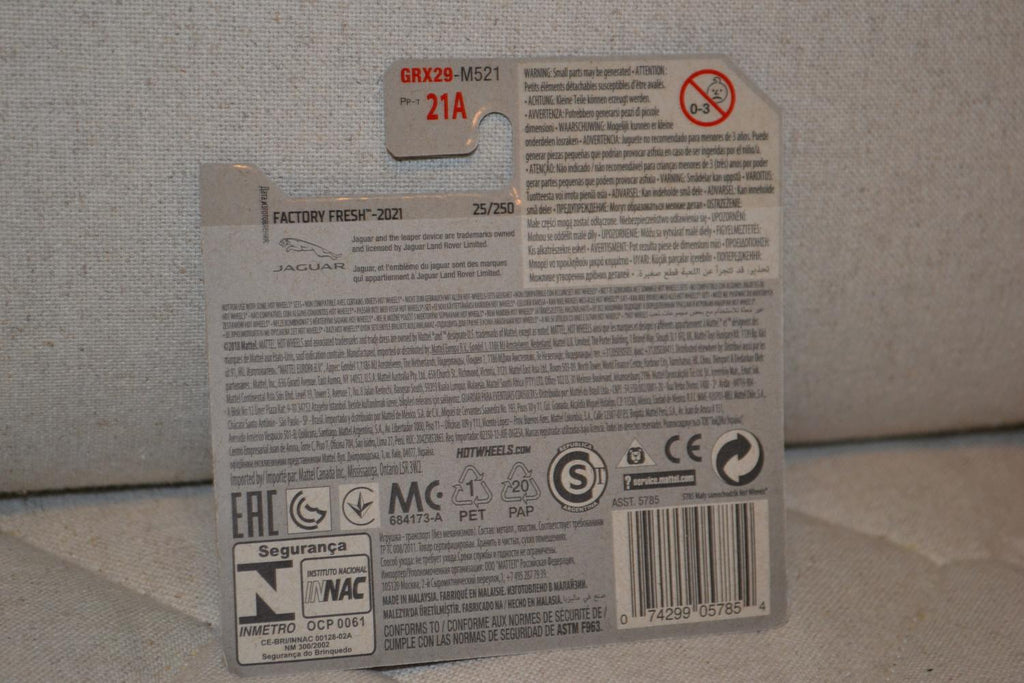 2020 Jaguar F-Type Blå 1:64 Hot Wheels Ny