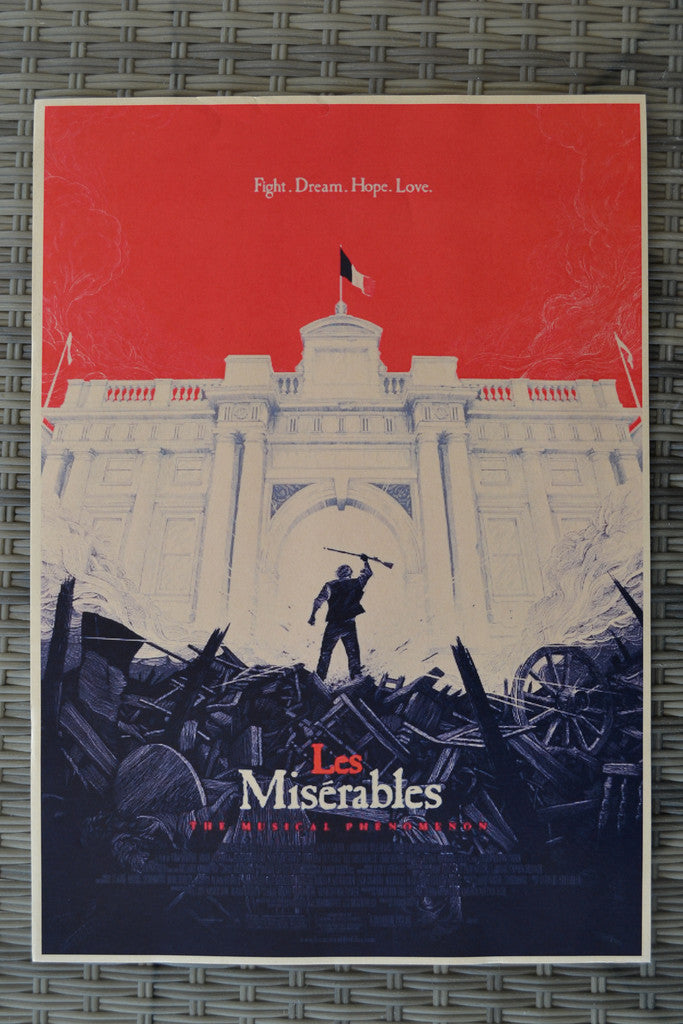 Les Miserables Musical Phenomenom Reklam Revolution Poster A