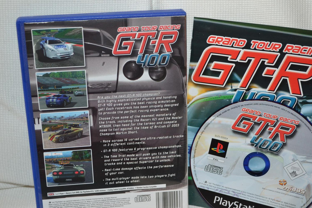 GT-R 400 PS2 Playstation 2 Komplett Fint Skick