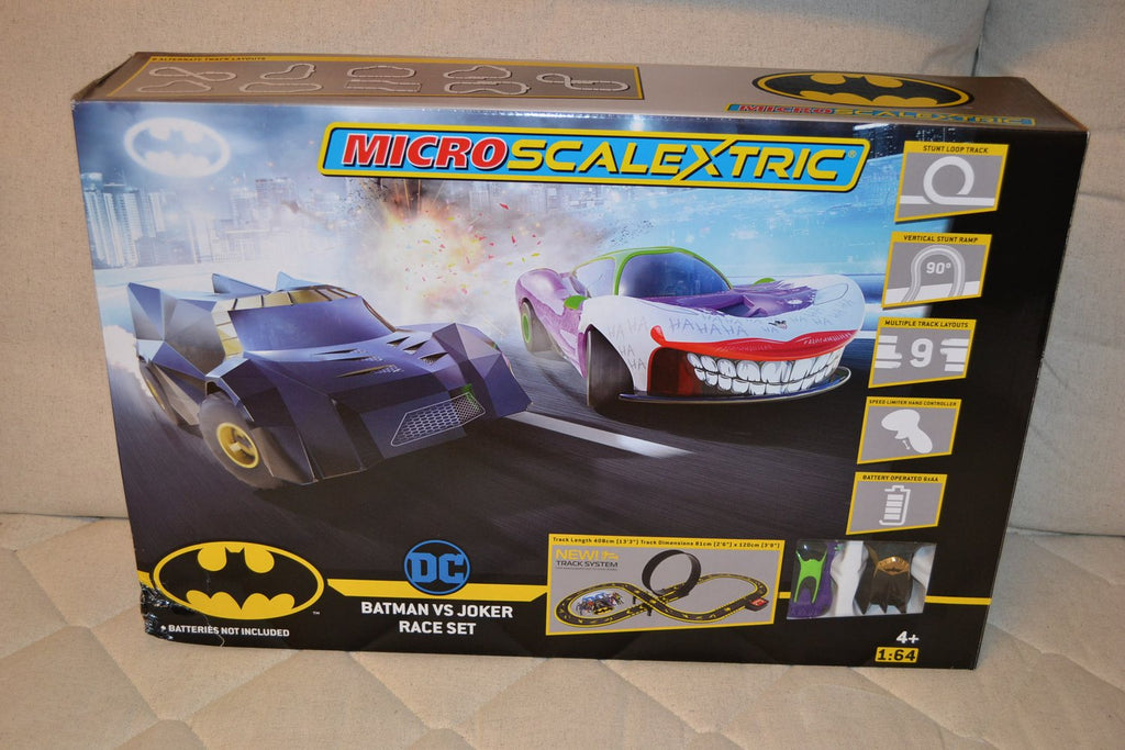 Micro Batman vs Joker DC Scalextric 1:64 Bilbana G1155M Ny