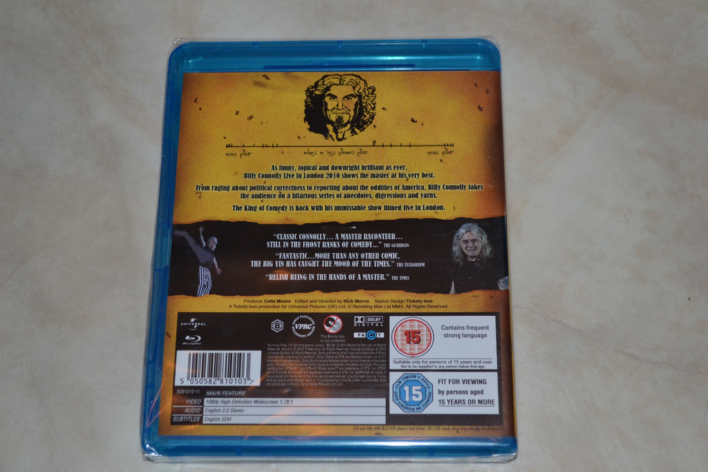 Billy Connolly Live in London 2010 (2010) Film Bluray Nyskic