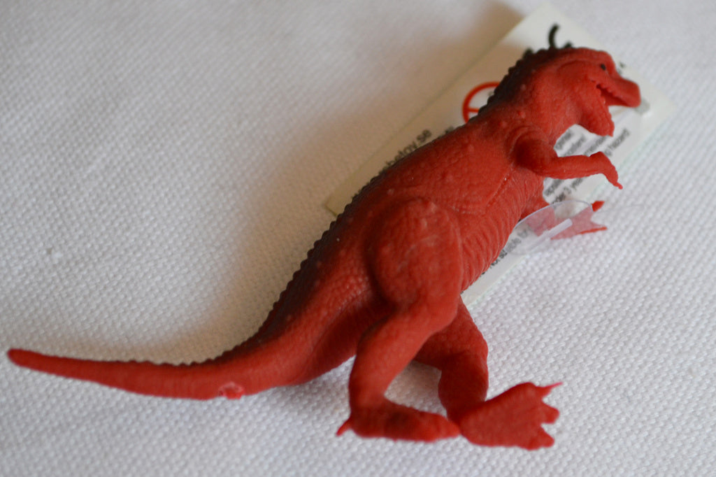 Dinosaurie Röd Tyrannusaurus Rex m. Stretch (Verklighetstrog