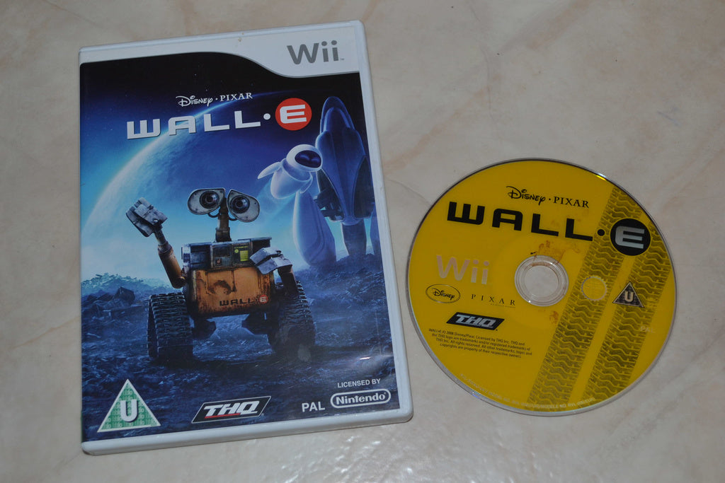 Wall-E Wii Nintendo Walle (Utan Manual) Fint Skick