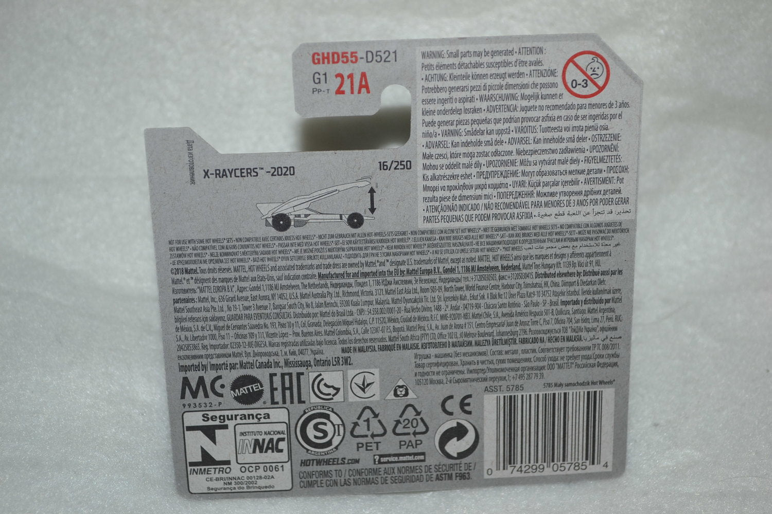 HW Formula Solar 1:64 Hot Wheels (2020) HW 6-8cm Ny