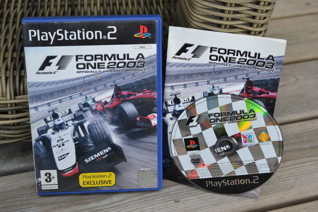 Formula One 2003 F1 PS2 Playstation 2 Komplett Fint Skick