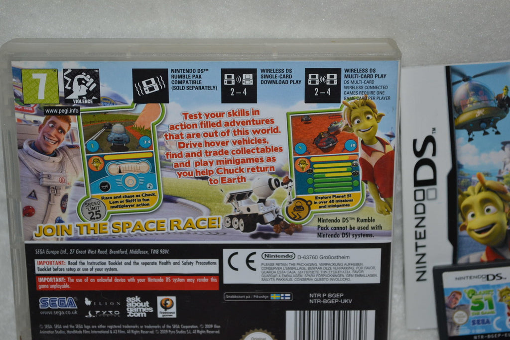 Planet 51 NDS Nintendo DS Fint Skick