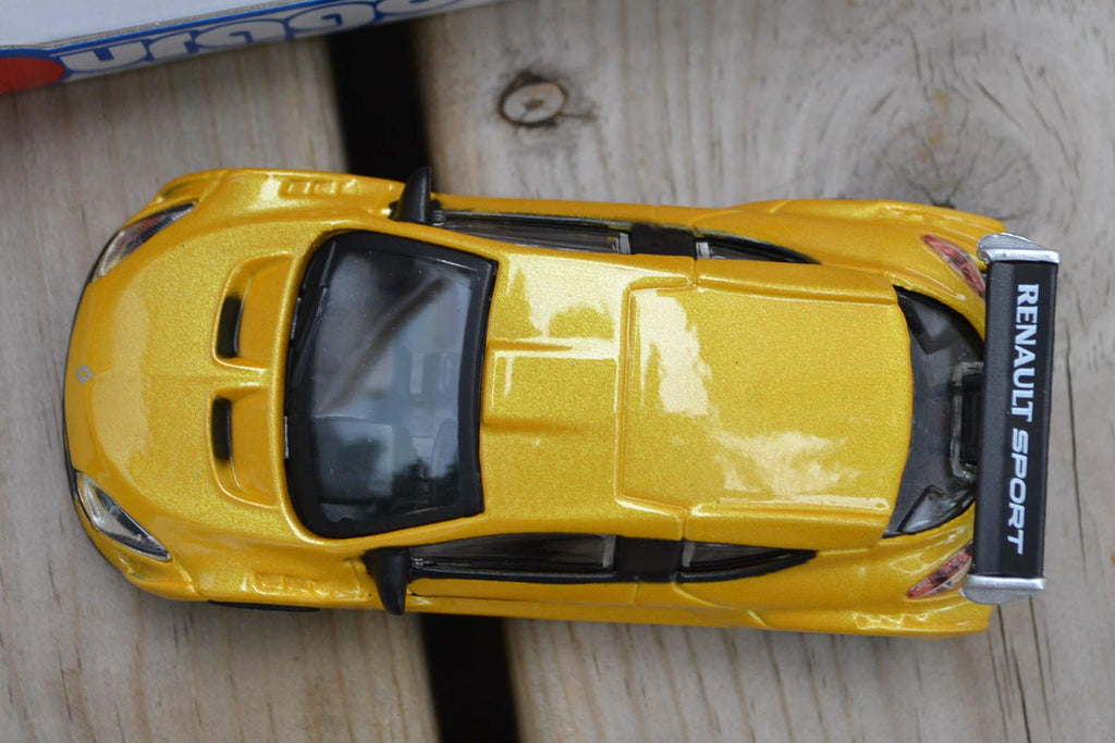 Renault Megane 1:43 Burago Gul Metallic Racing Sport Bburago