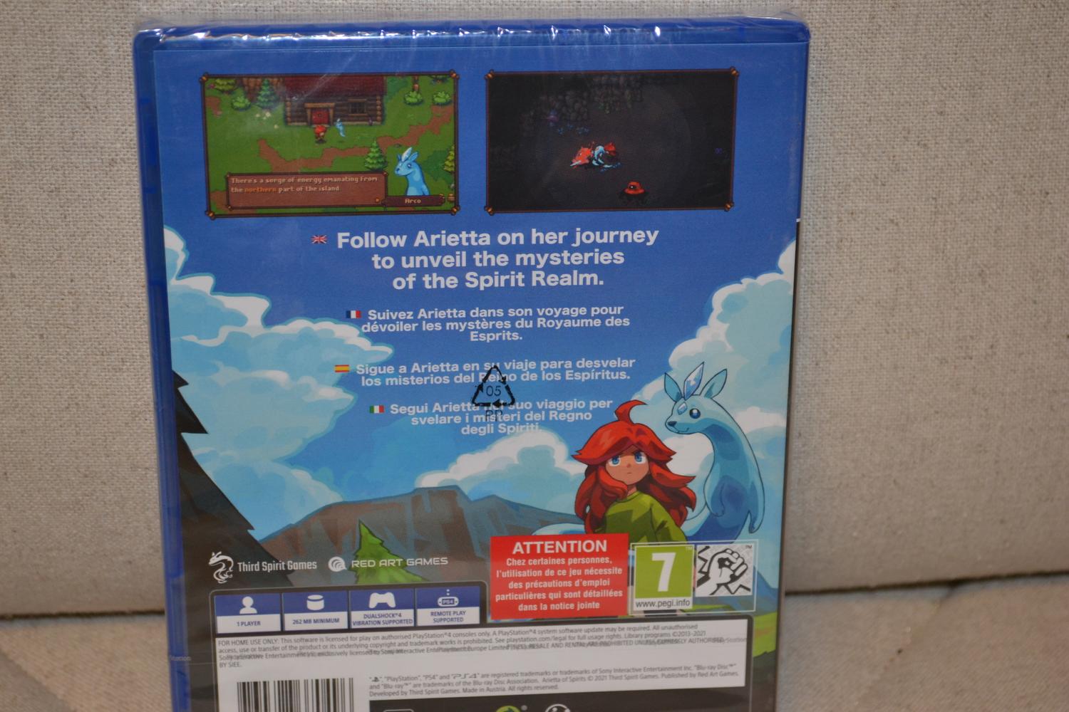 Arietta of Spirits PS4 Playstation 4 Ny Inplastad
