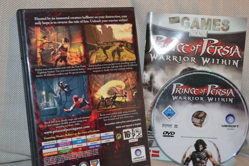 Prince of Persia Warrior Within (PC DVD) Komplett Fint Skick