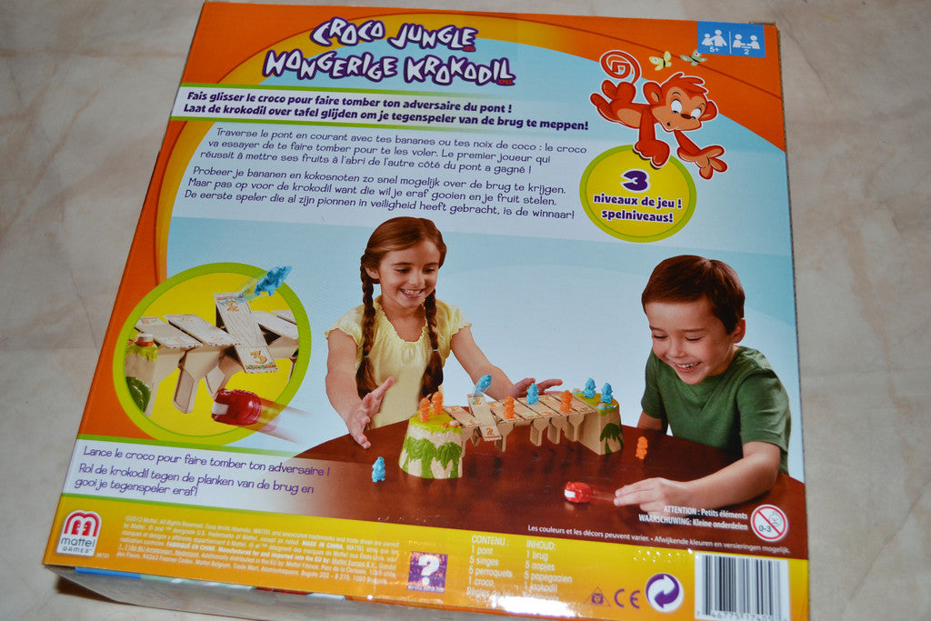 Greedy Gator Mattel Games (Franska Spelregler) Ny