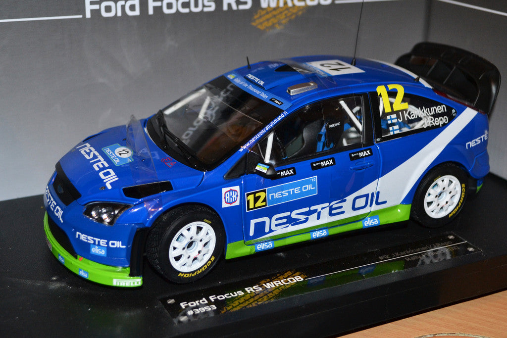 2010 Ford Focus RS WRC 2008  #12 J.Kankkunen/J.Repo 1:18 Sunstar (Rally Finland)