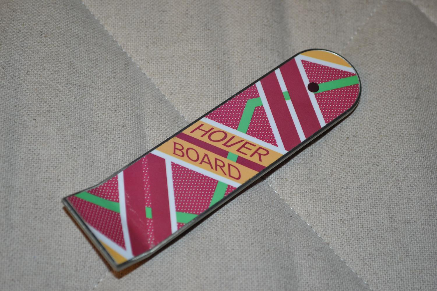 Hover Board Tillbaks til Framtiden Magnet Flasköppnare 12*3cm Ny