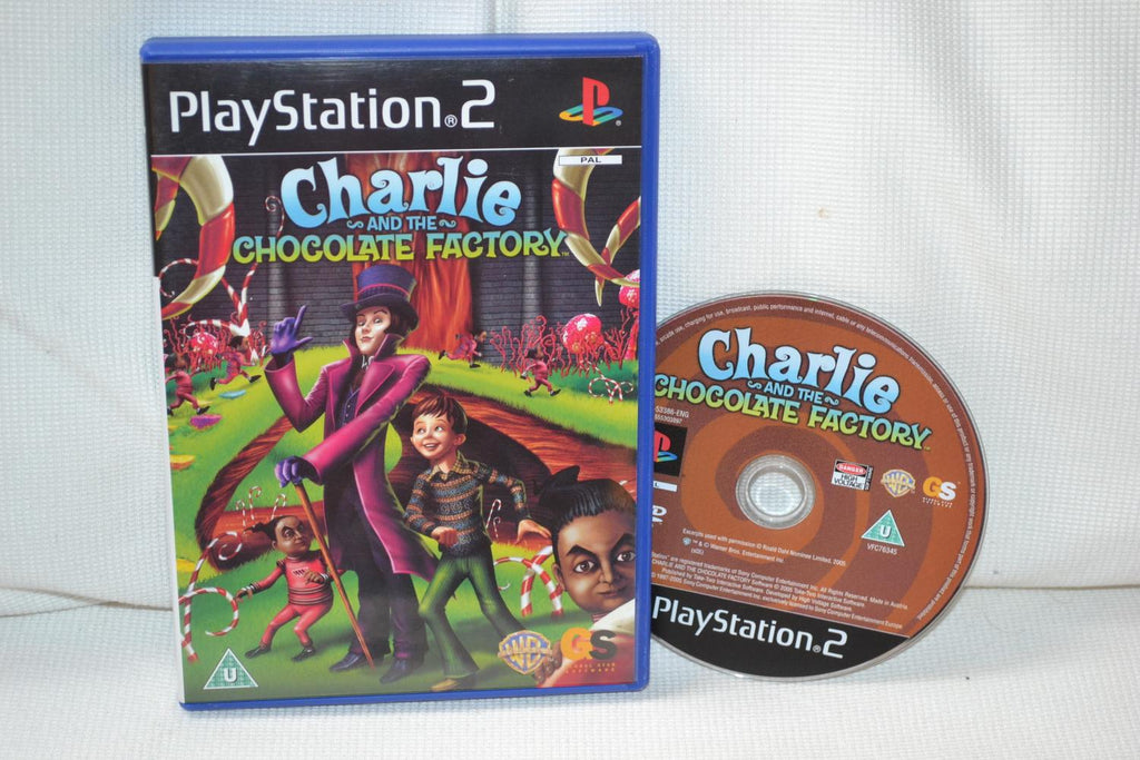 Charlie and The Chocolate Factory PS2 Playstation 2 (Utan Manual) Fint Skick