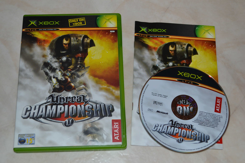 Unreal Championship XBOX Komplett Fint Skick