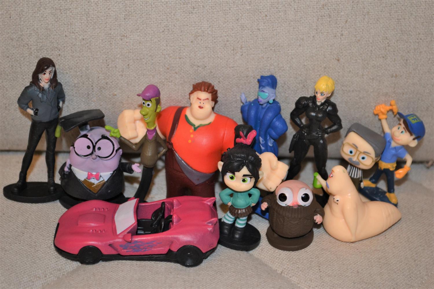 Wreck it Ralf 12st Figurer 3-7cm Disney Ny