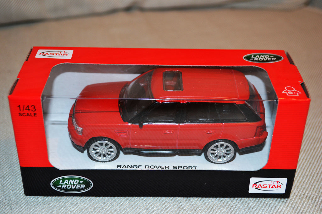 Range Rover Sport Röd 1:43 (Rastar) Ny